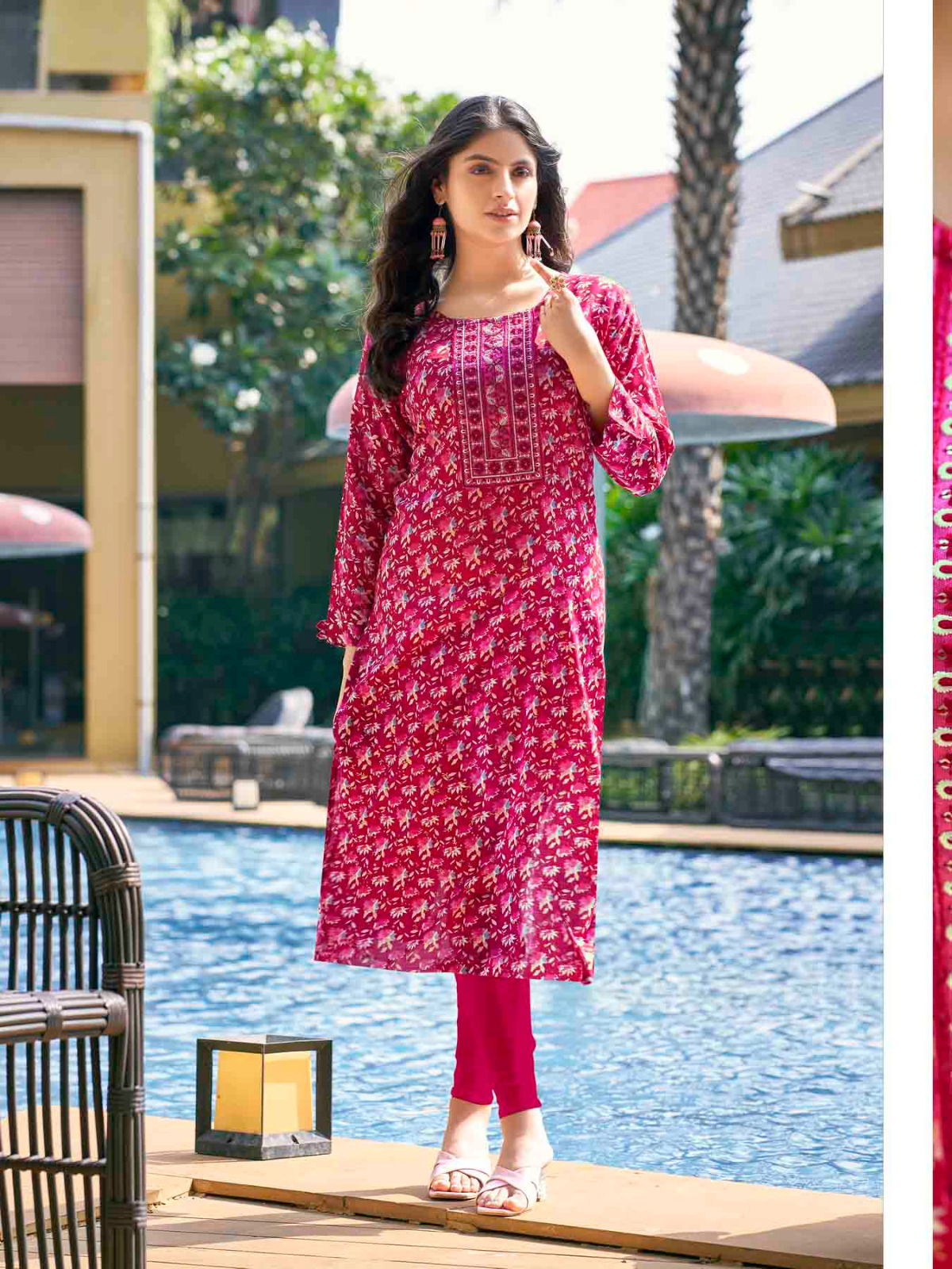 Rolex Vol 1 By Colourpix 1001 To 1008 Printed Kurtis Exporters In India
